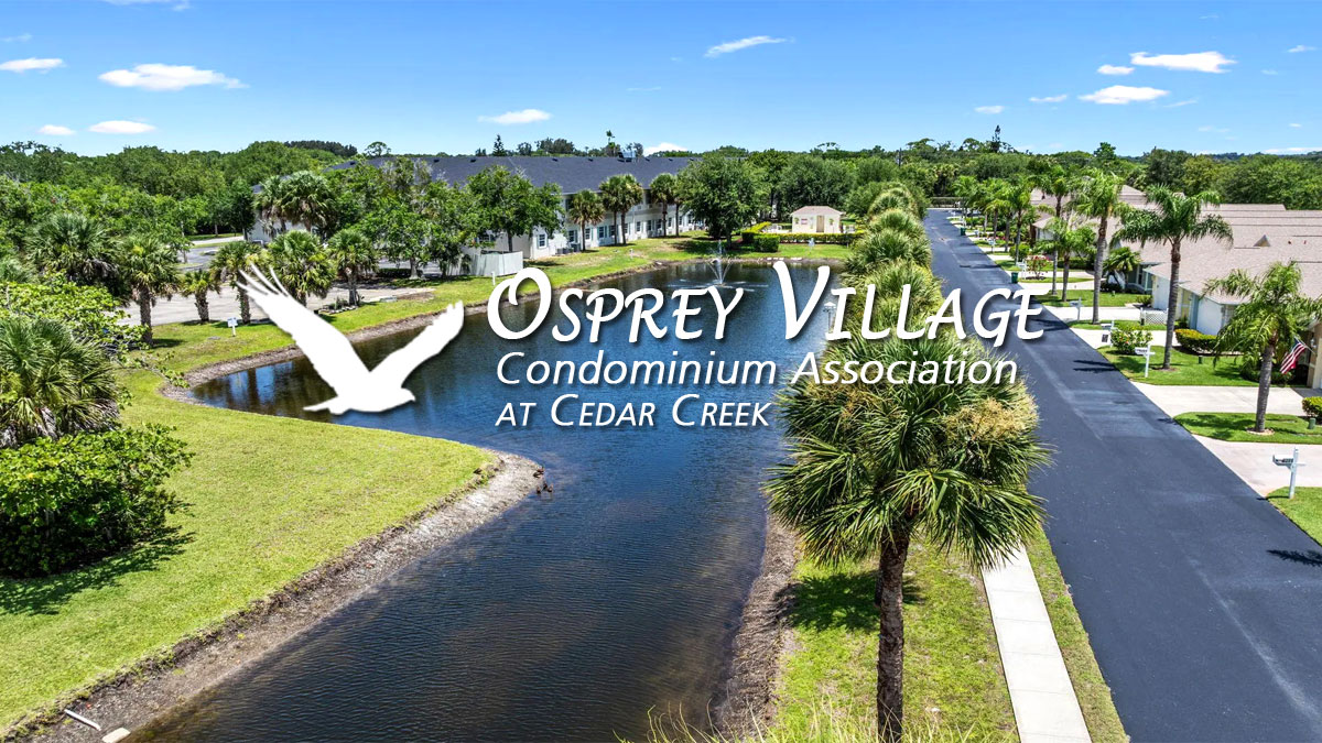 Osprey Village Condominium Association at Cedar Creek